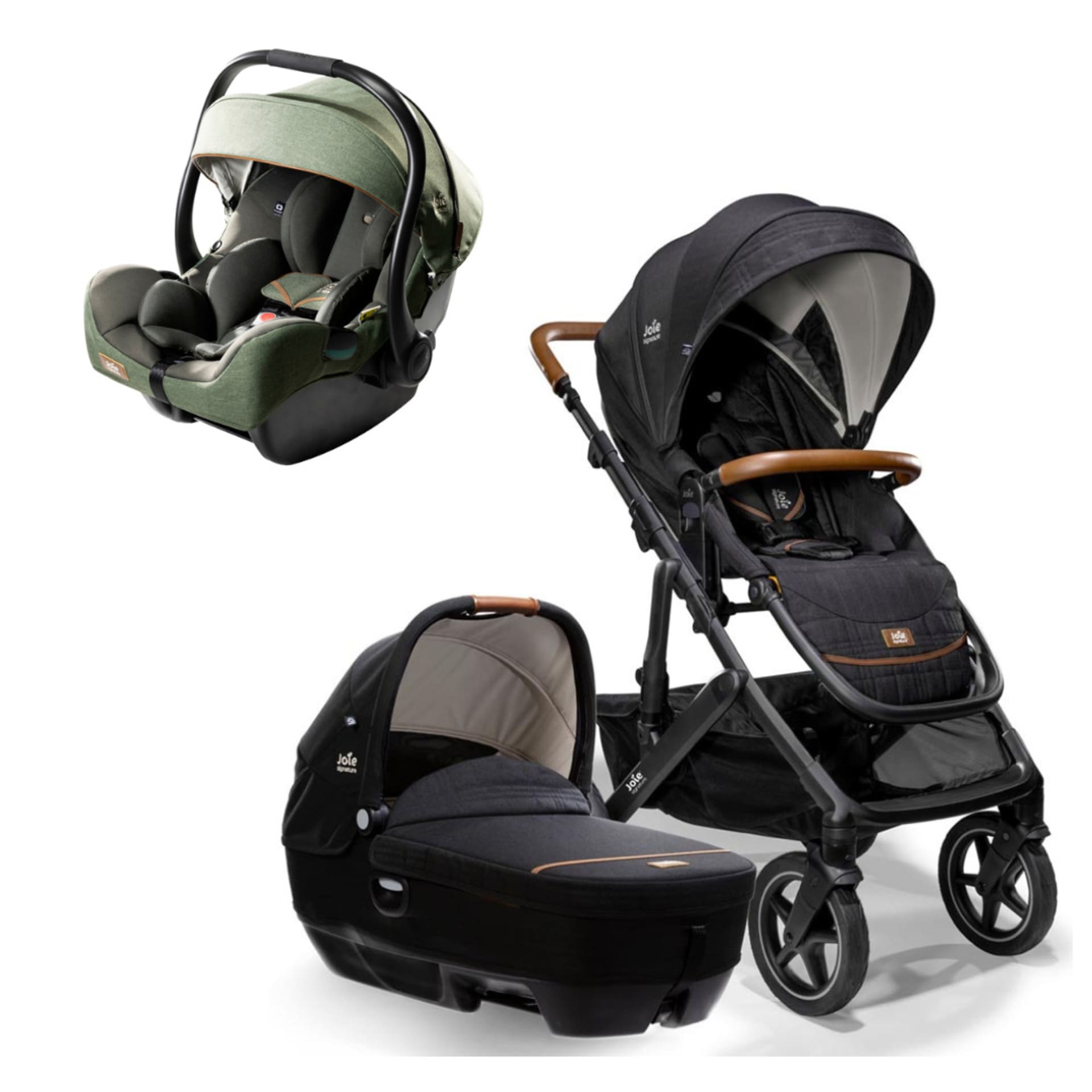 Joie Signature Vinca 3in1 Kinderwagenset inkl. Calmi R129 Eclipse + i-Jemini Babyschale Pine – Joie Signature Vinca 3in1 Kinderwagenset inkl. Calmi R129 Eclipse + i-Jemini Babyschale Pine bei babybrands.de kaufen ✓ sicher, einfach & bequem online bestellen ✓